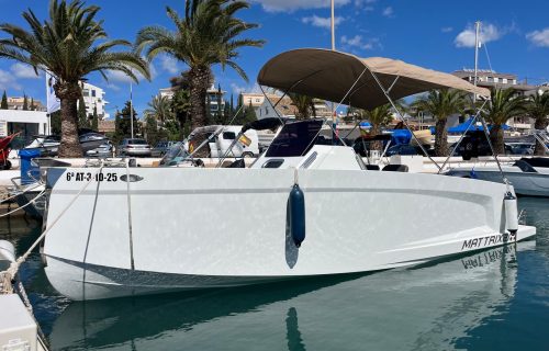 MATRIX 21 alquiler de barcos alrea, alquiler barcos altea, boat rental without license altea, location bateaux sans permis altea