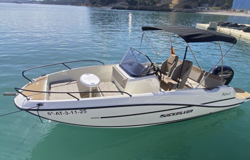 quicksilver-605-alquilier-barco-altea-evasion-nautica